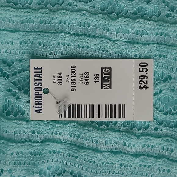 Aeropostale Lace Front Top | Size XL | NWT - Picture 6 of 6
